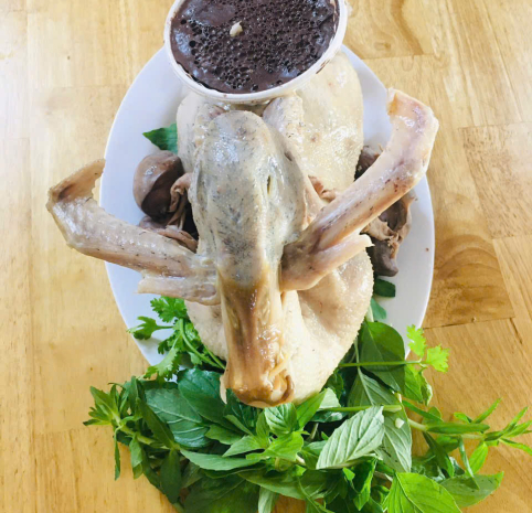Vịt luộc Cúng